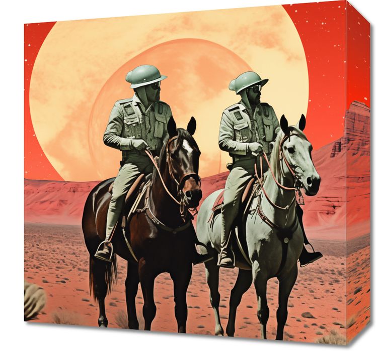 Obraz 40x40cm Patrol Kosmiczny