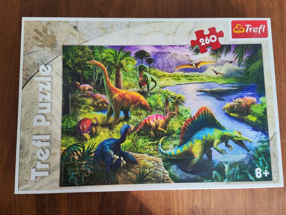 Puzzle dinozaury 260 elementów Trefl