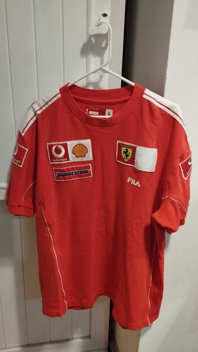 T-Shirt FERRARI Schumacher Formula 1 - Tamanho: 2XL (Marca: FILA)