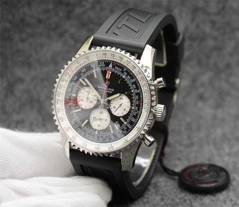 Годинник кварцовий Breitling Navitimer B01 Chronograph 43 (np. ref. AB0121211G1A2