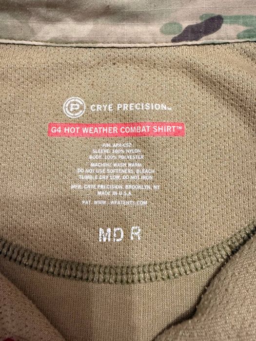 Бойова сорочка Crye Precision G4 Combat Shirt Multicam M D