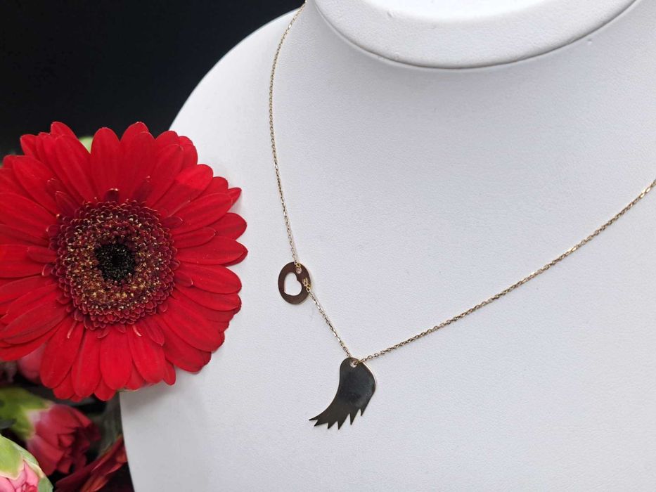 ZŁOTY ŁAŃCUSZEK Celebrytka 1,82 GR. Próba: 585 Roz. 43 Komis Redi