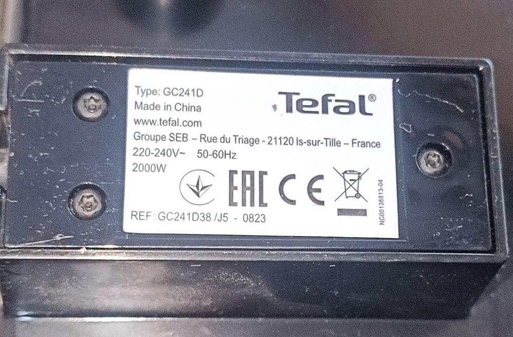 Гриль TEFAL PaniniGrill GC241D38 б/у