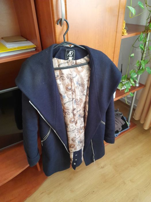 Plaszczyk na zime na suwak