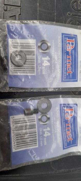 kółka tnące do glazury z ośką 14 mm grubość 1,5 mm