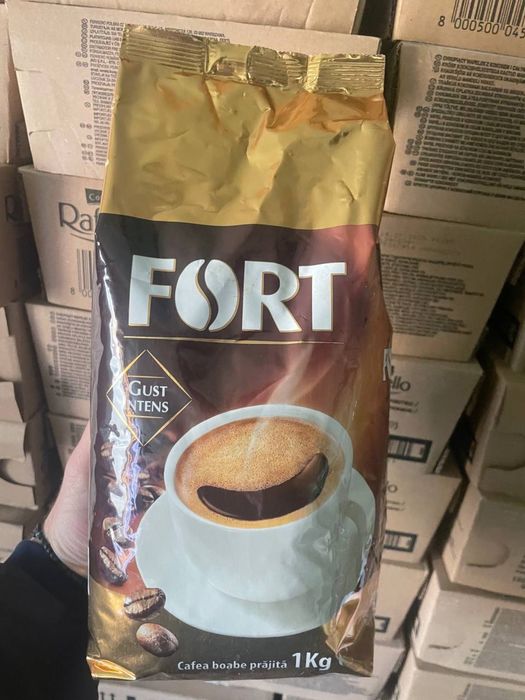 Кава в зернах Форт 1 кг / кофе в зернах Форт / Fort / Ford