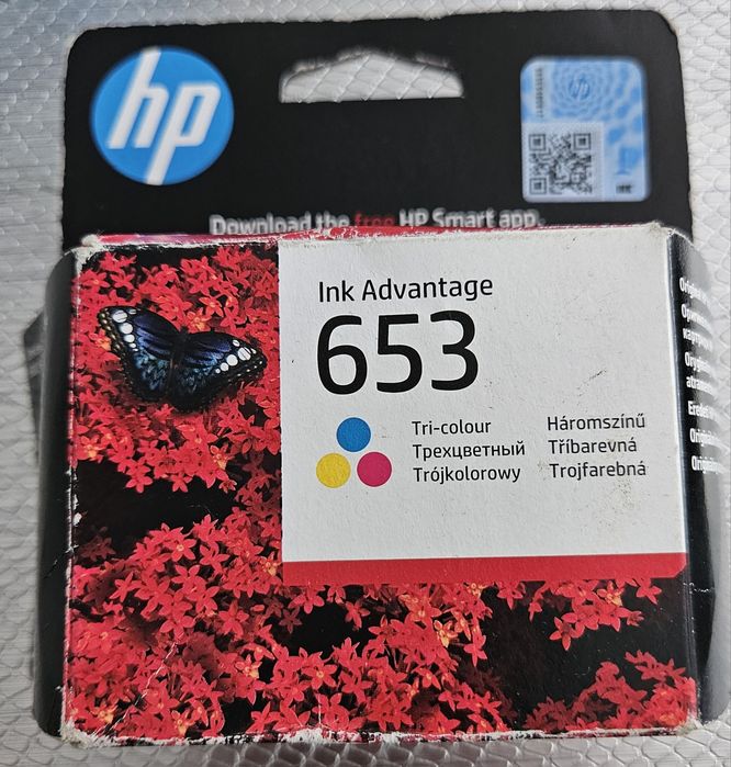 Tusz HP 653 Kolorowy 5 ml - 5 sztuk