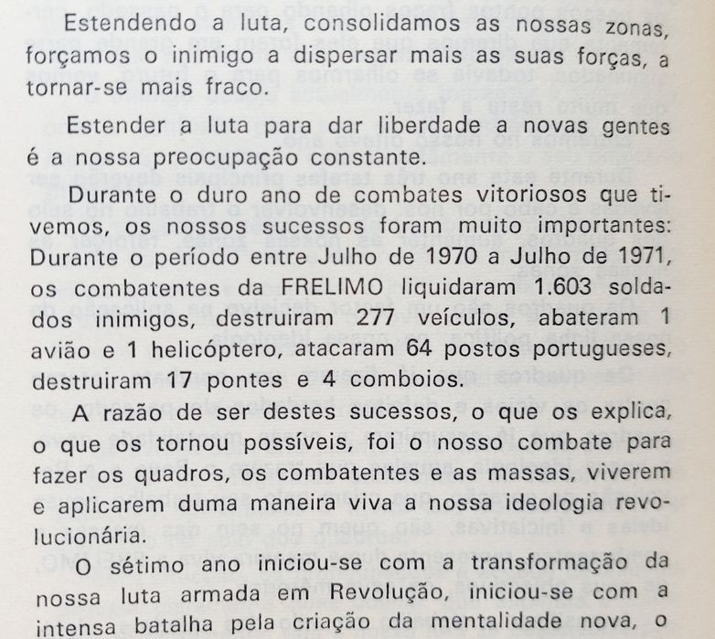 Moçambique e a REVOLUÇÃO