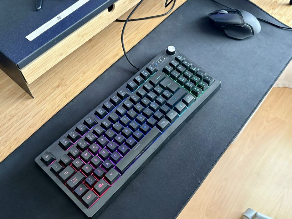 Teclado mars gaming led rgb 100%