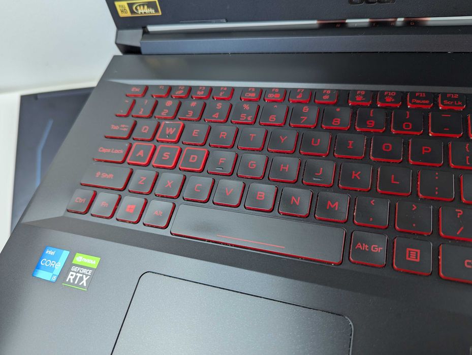 LAPTOP GAMINGOWY Acer Nitro RTX 3050 Intel i5-11400H 144 hz