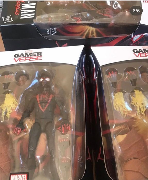 Фігурка Людина-павук Майлз Моралес із серії Marvel Legends Gamerverse. Оригінал