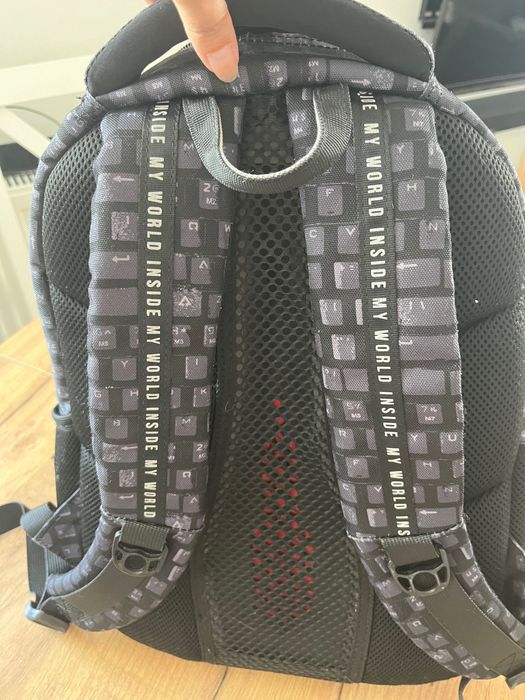 Plecak szkolny, tornister motyw klawiatura