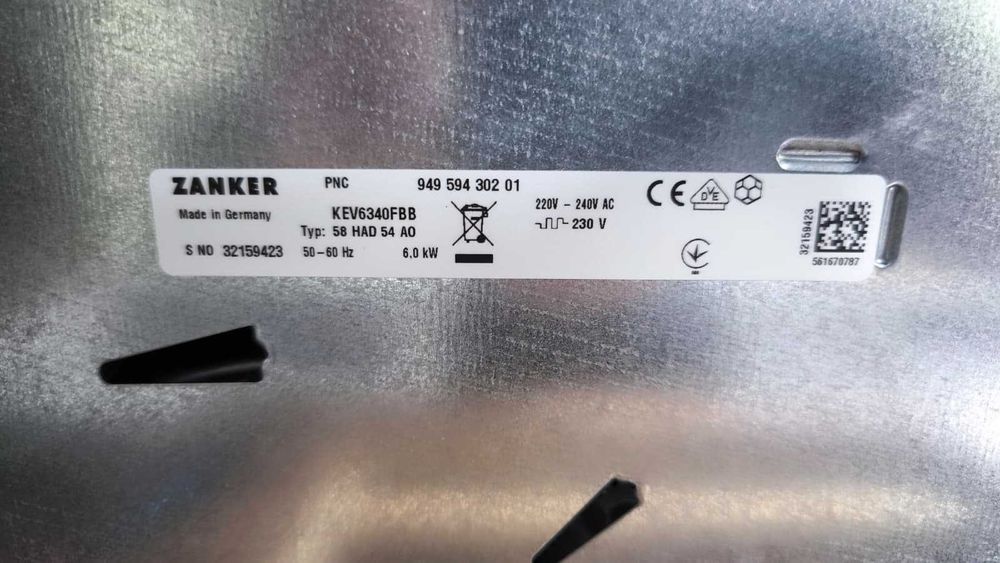 Płyta grzewcza w bardzo dobrym stanie