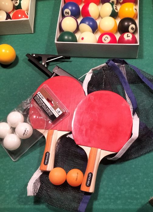 Sprzedam stół bilardowy z litego drewna, blat Łupek Włoski.