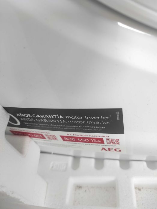 Embalada com garantia Máquina de lavar e secar roupa aeg