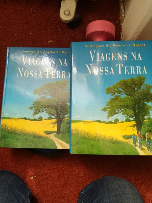 Livro e fichos de passeios na Natureza da Selecções do readers digest