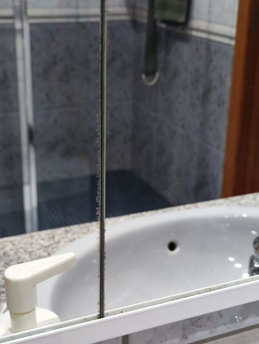 Espelho WC com lampada