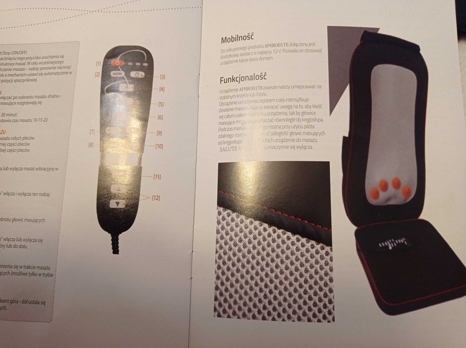Mata masująca Salute Firmy Comfort Med