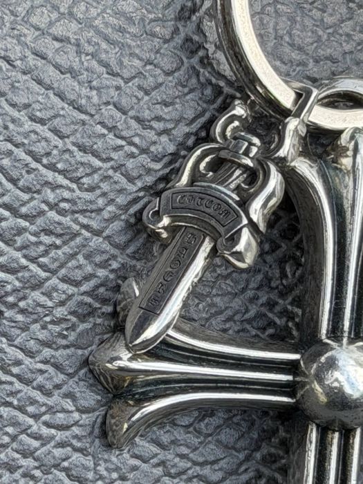 Аксесуар chrome hearts/Chrome Hearts Silver Keyring/срібний крест CHROME Hearts