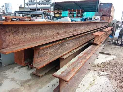 Vigas de Ferro I 400 x 300 de 11 mts aproxi. (preços na descrição)