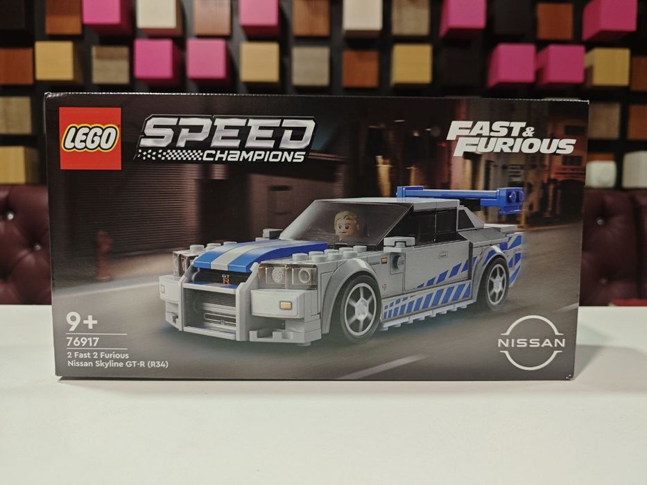 Конструктор LEGO 76917 Speed Champions "Подвійний форсаж" Nissan Skyline