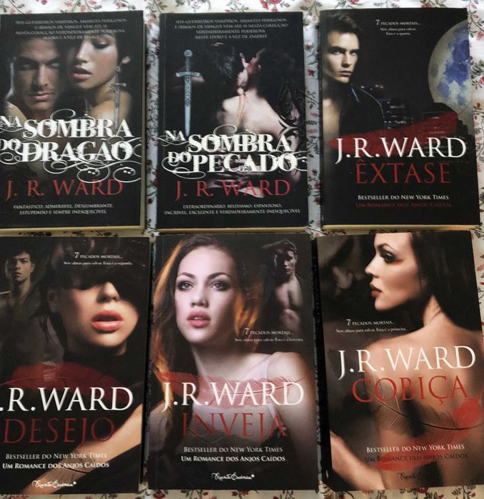 18 Livros JR WARD - NOVOS - Desde 5€