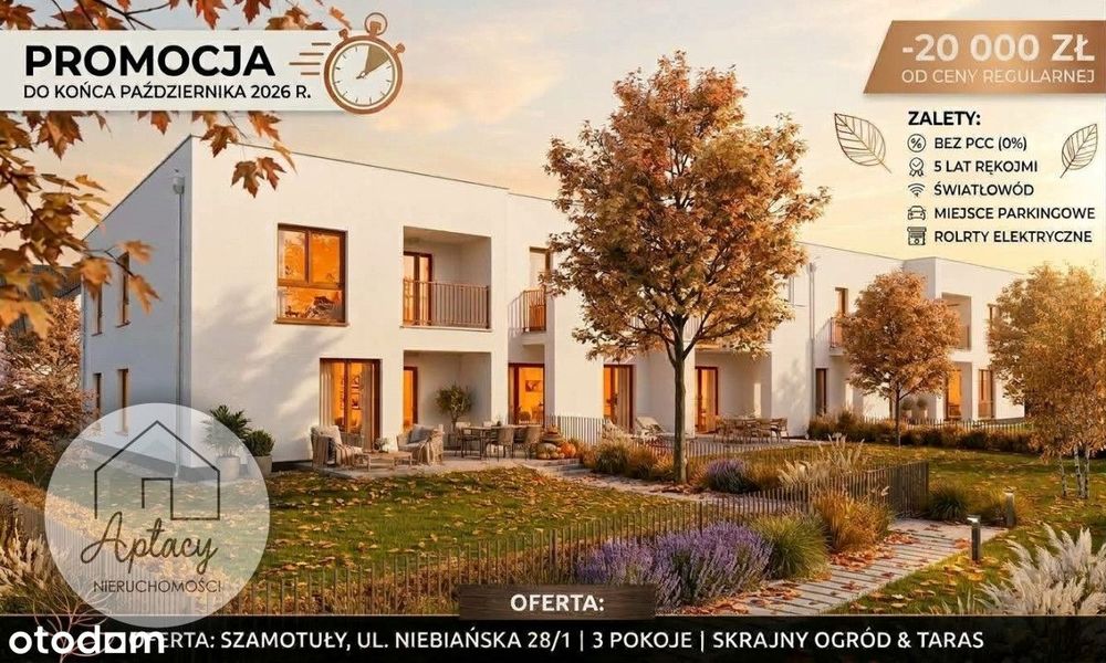Promocja DO Końca Października – Rabat 20 000 Zł!