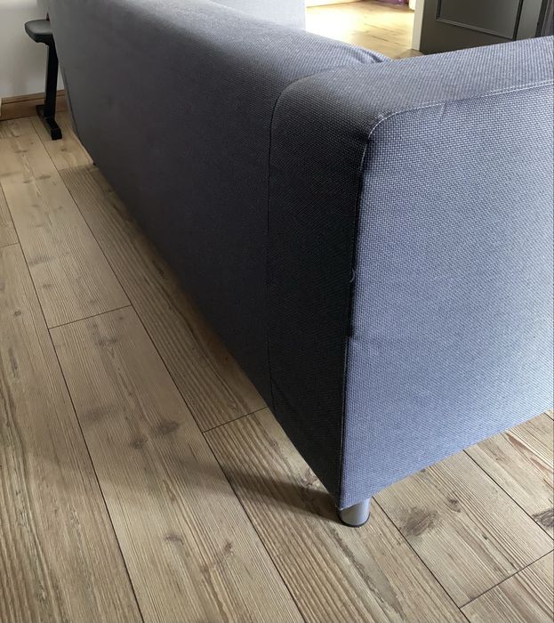 Sofá Ikea Klippan em cinzento. como Novo. Oferta almofadas