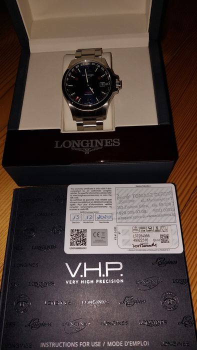 Zegarek Chrom Longines V.H.P.