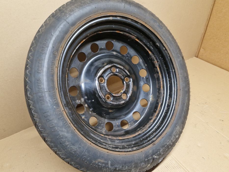 Koło zapasowe dojazdowe dojazdówka 125/80 R17 99M ET 30 5x120 BMW E46 E87 E90 E60