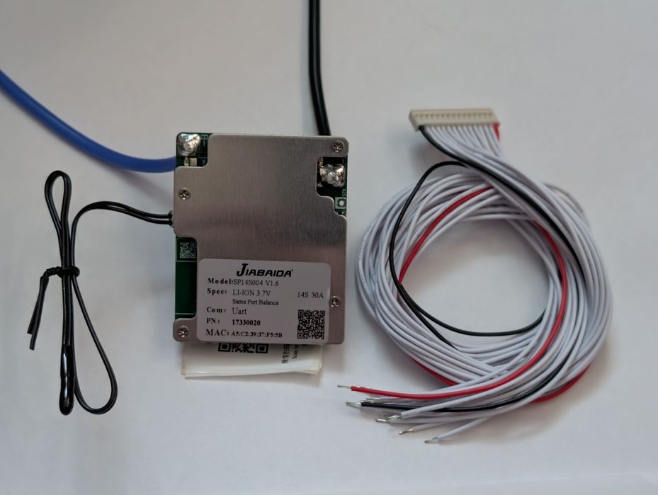 Smart BMS JBD 7-14s. Li-ion 20А 30A 40А 50A