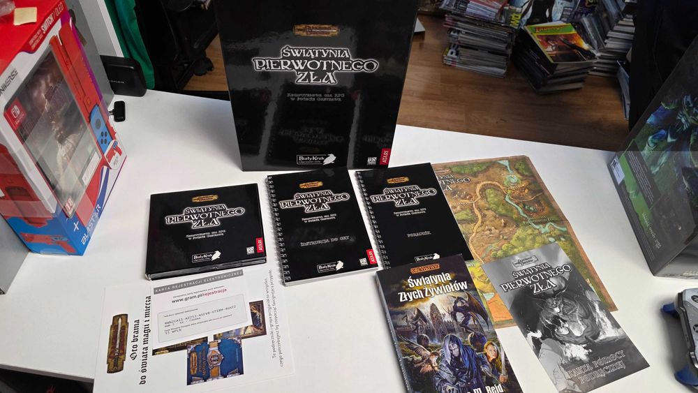 PC Świątynia pierwotnego zła kolekcjonerskie polskie wydanie premierowe