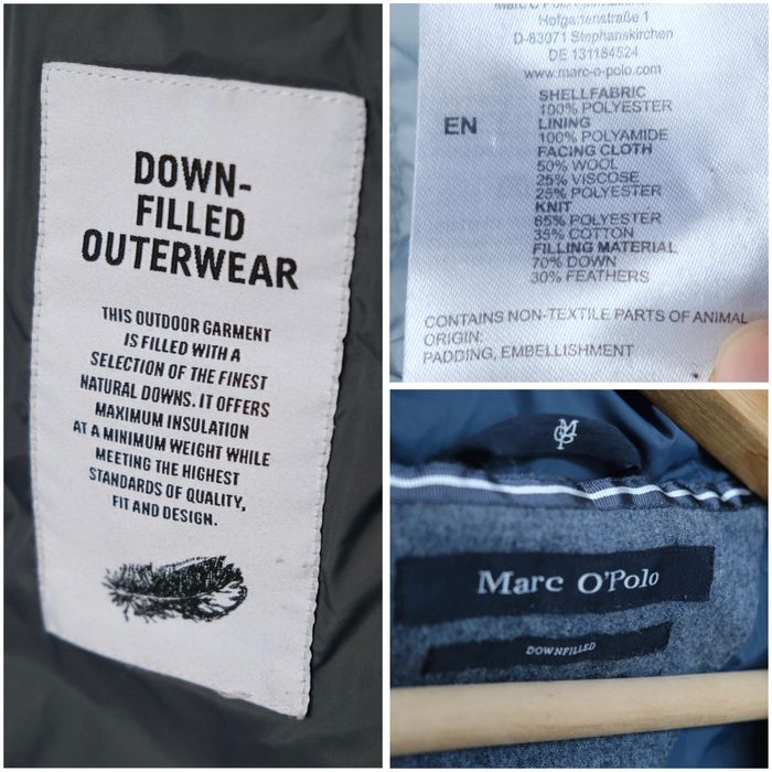 Зимова куртка / пуховик Marco Polo з пухом Marc O Downfilled