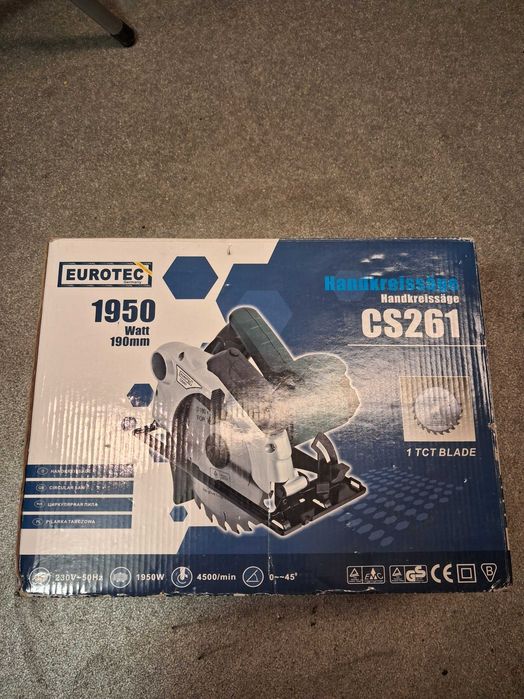 Piła pilarka tarczowa Eurotec CS261