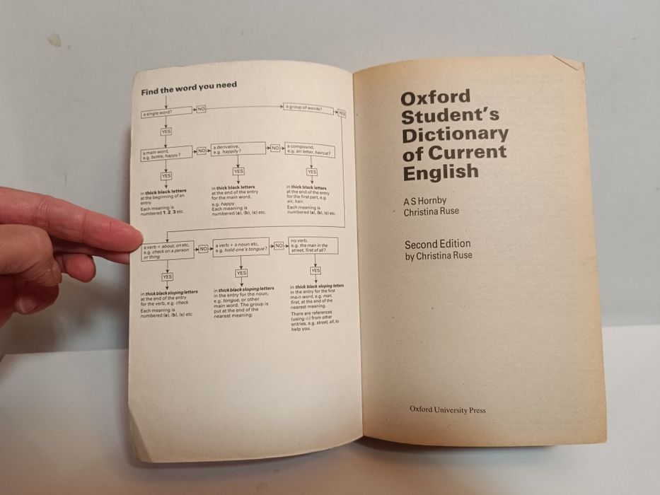 Oxford Student's Dictionary Second Edition