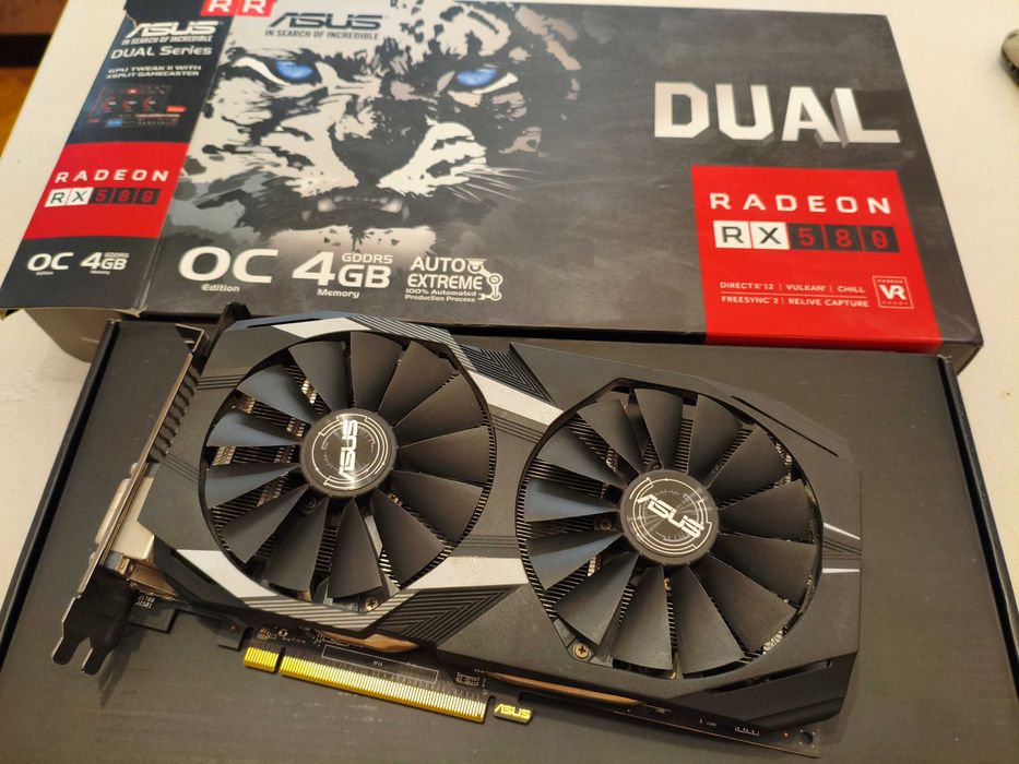 Karta graficzna rx580 Asus OC 4 gb