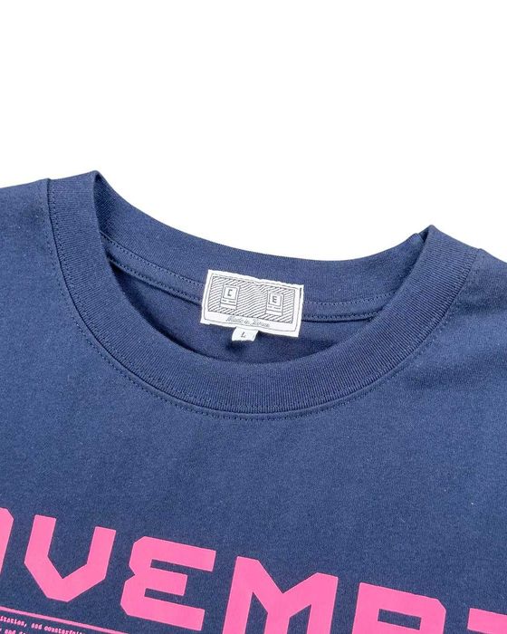 Футболка CAV EMPT Back Tee Navy CAV111