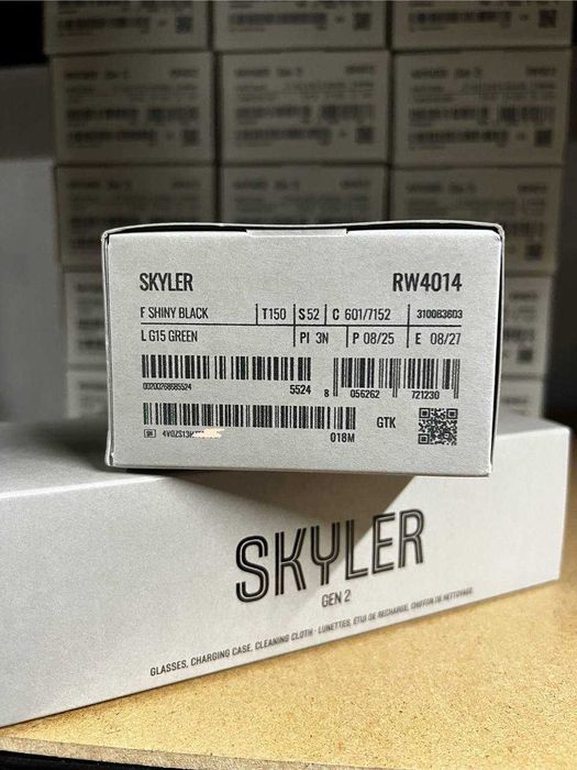 Смарт-окуляри Ray-Ban Meta Skyler Gen 2 Standard Shiny Black G-15 Gren