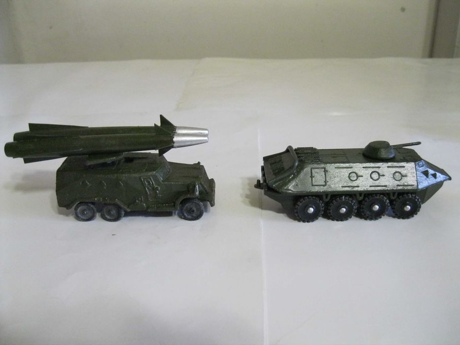 Набор №1 "Военная техника СССР" с восстановления - 5 шт.