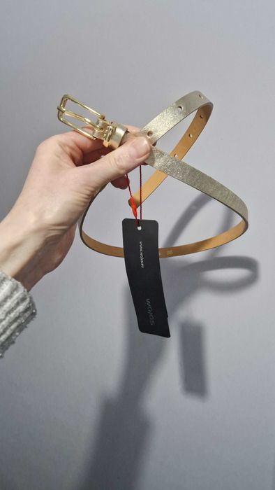 Pasek skórzany  Wojas