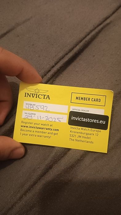 Relógio invicta gmt master