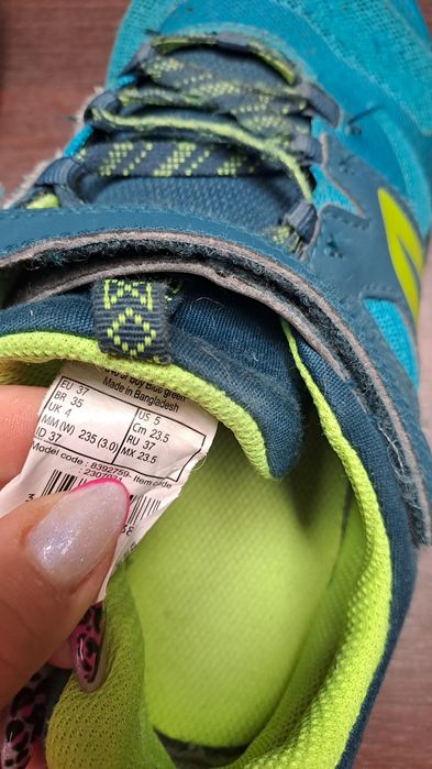 Sportowe buty decathlon  adidas newfeel 37