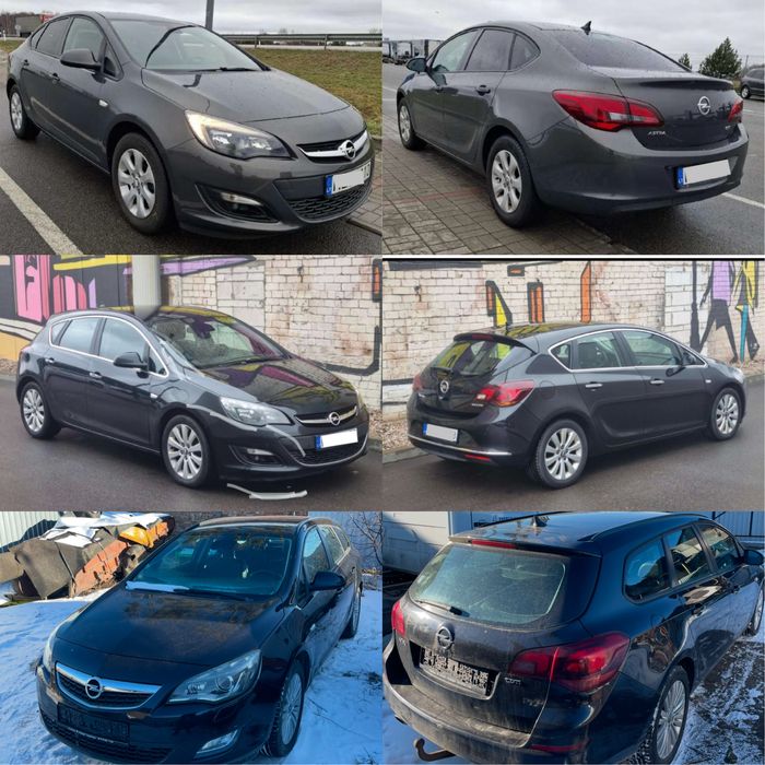 Розбірка Opel Astra J, розбірка Opel Astra K, Запчастини Astra J б/у,