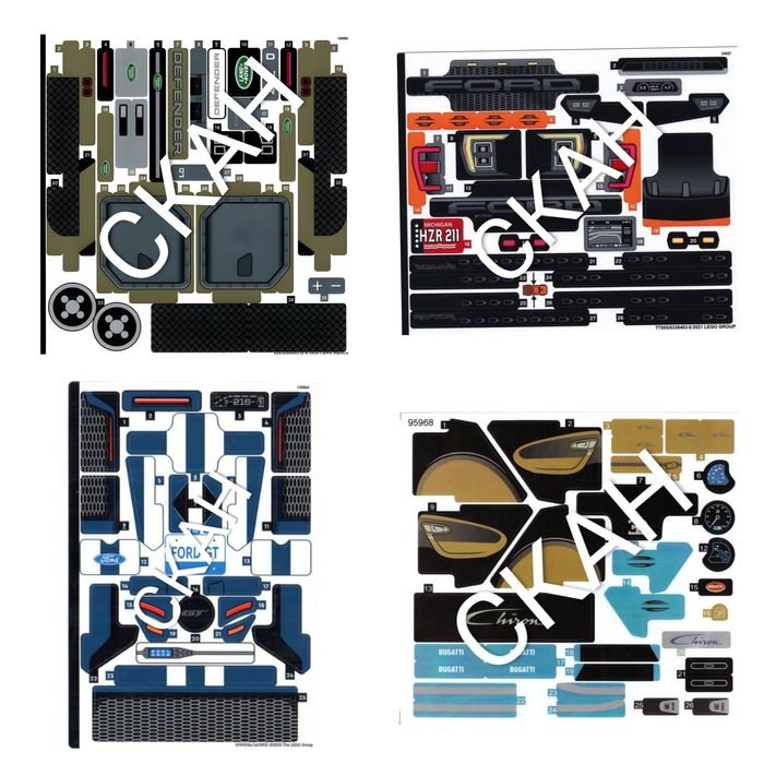 Lego Technic 42154  42171 42141  42110  42206 42207 42083 42096 42056  42126 42156 42130 42159 42043 42009 8258 42177 10303 Налейки Скан