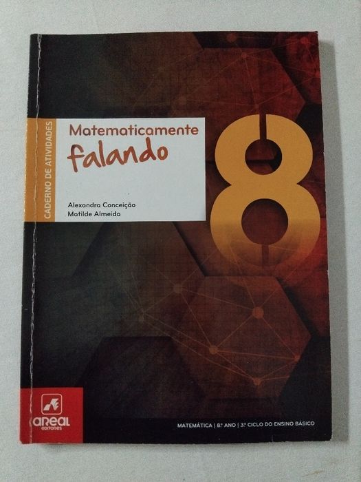 Caderno de atividades do 8°ano usado e em bom estado