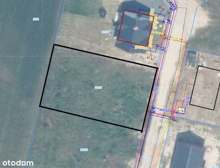 Działka budowlana 1099 m²