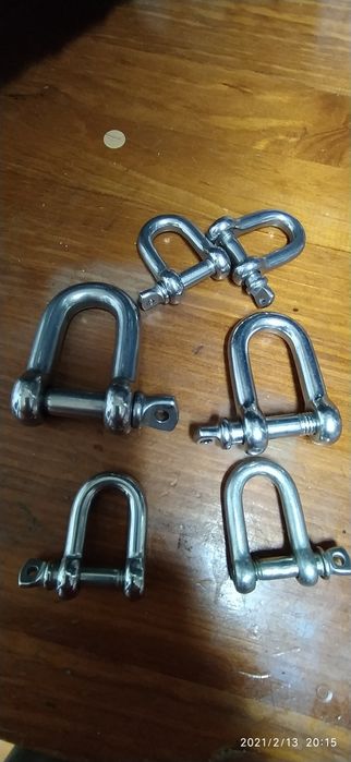 Anilhas inox novas