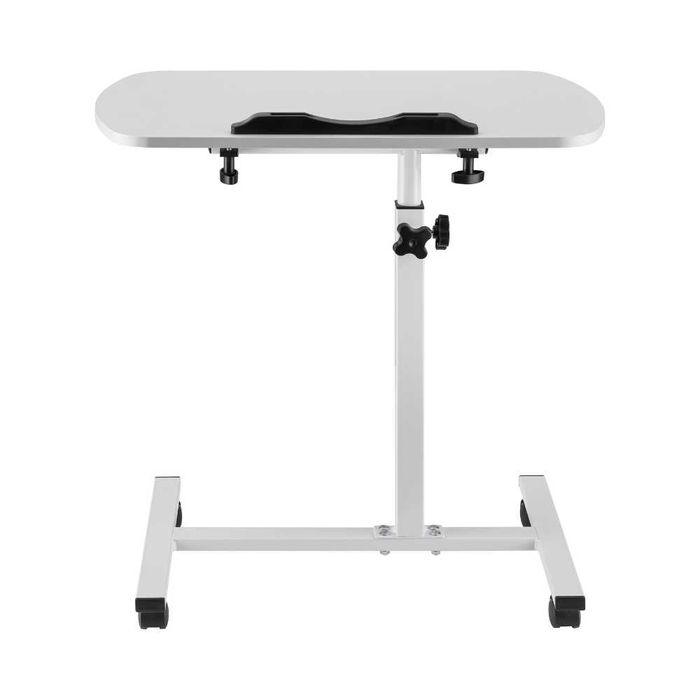 Міні-стіл для ноутбука та планшета iTECH TS-9 Приставний столик для ноутбука на коліщатках із регулюванням положення та висоти стільниці×