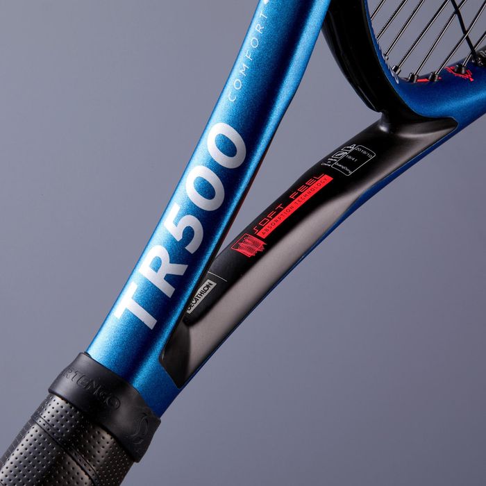 RAQUETE DE TÉNIS TR500 ADULTO AZUL