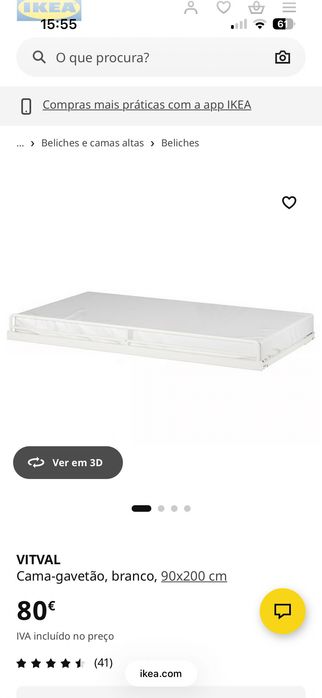 Cama Gaveta ikea